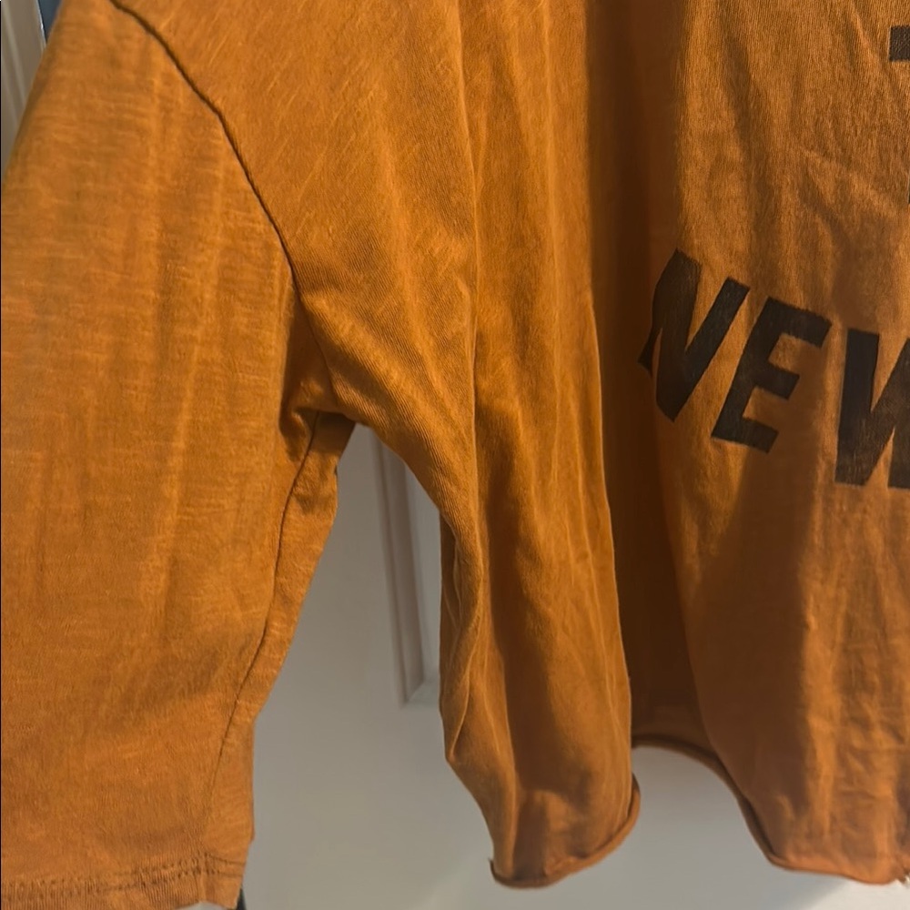 BUCKETLIST Brown Boxy Long Sleeve Tee - Picture 3 of 5
